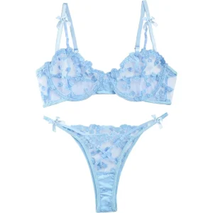 Push-Up Sheer Lingerie Set