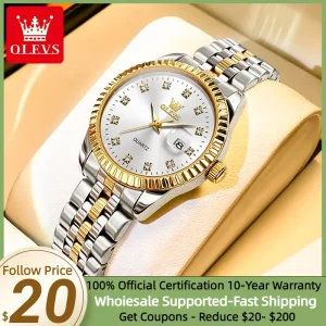 Luxury Diamond Elegant Wristwatch
