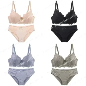 Lace Minimizer Bra Set