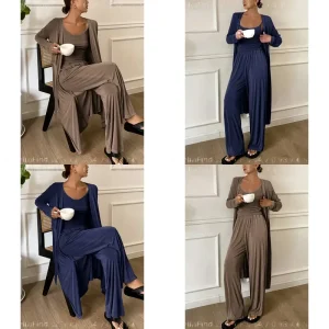 3‑Piece Pajama Set