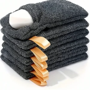 6pcs Exfoliating Soap Protector Bags