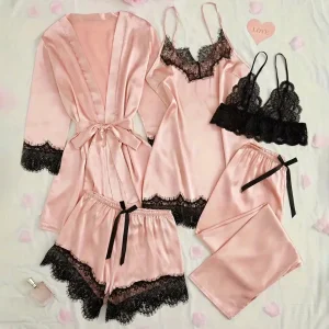 Satin Sleepwear Pajama Set