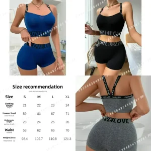 Beautiful Two Piece Workout Suit