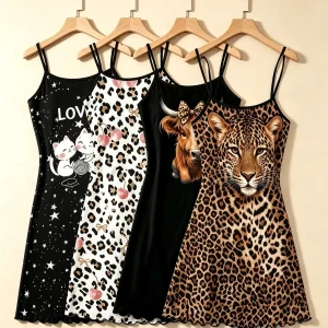 Women's Sleepwear 4 Piece Bundle